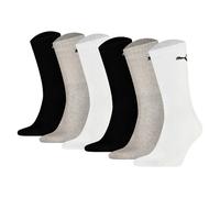 Puma Unisex Sports Socks, 6 Pairs - Tennis Socks, Crew Sport Socks, Plain ...