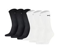Puma Unisex Sports Socks, 6er Pack - Tennis Socks, Crew Einfarbi
