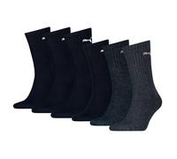 Puma Unisex Sports Socks, 6er Pack - Tennis Socks, Crew Einfarbi