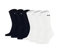 Puma Unisex Sports Socks, 6er Pack - Tennis Socks, Crew Einfarbi
