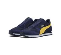 PUMA Unisex St Miler Trainers, Navy Sunny Yellow Alpine Snow White Blue, 10 UK