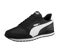 PUMA Unisex ST Runner v2 NL Sneakers, Puma Black-Puma White, 4 UK