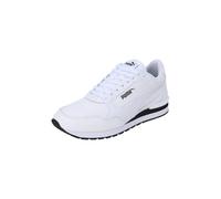 PUMA Unisex ST Runner V4 L Sneaker, White Black White, 8.5 UK