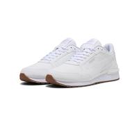 PUMA Unisex ST Runner V4 L Sneaker, White-Glacial Gray-Gum, 10 UK