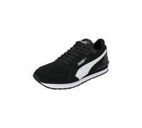 PUMA Unisex ST Runner V4 SD Sneaker, Black White Silver, 9.5 UK