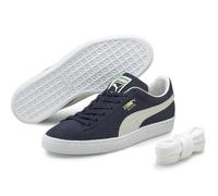 PUMA Mens Leather Classic XXI Trainers - Peacoat White - 8