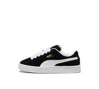 Puma Unisex Suede Xl- Black, Puma Black-Puma White, Size 3, Women Puma Black-Puma White