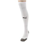PUMA Unisex Team Liga Football Socks, Puma White-Puma Black, 4 UK