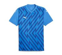 PUMA Unisex Teamglory Jersey Jr Football Shirt, Ignite Blue-puma White, 152 EU