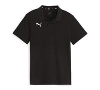 PUMA Unisex Teamgoal Casuals Jr Polo, Puma Black-puma White, 140 EU