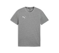 PUMA Unisex Teamgoal Casuals Tee, Medium Gray Heather-puma White, M EU