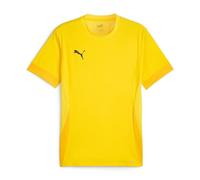 PUMA Unisex Teamgoal Matchday Jersey Jr Football Shirt, Faster Yellow-puma Black-Sport Yellow, 116 EU