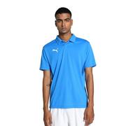 Puma Unisex Teamgoal Polo, Electric Blue Lemonade-Puma White-Puma Team Royal, XXL EU
