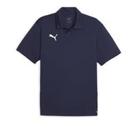 PUMA Unisex Teamgoal Polo, Puma Navy-puma White-Persian Blue, M EU