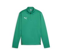 PUMA Unisex Teamgoal Training 1/4 Zip Slim Fit Top, Sport Green-puma White-Power Green, 140 EU