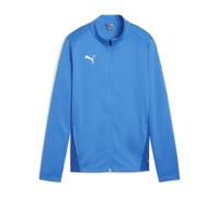 PUMA Unisex Teamgoal Training Jr Track Jacket, Electric Blue Lemonade-PUMA White-PUMA Team Royal, 140 EU
