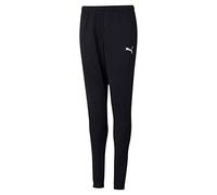 PUMA Unisex Teamrise Poly Training Jogging Pants, Puma Black-puma White, 164 EU