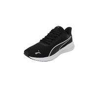 PUMA Unisex Transport Modern Running Shoe, Black White Silver, 9.5 UK