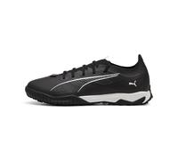 PUMA Unisex Ultra 5 Match Turf Football Boots, PUMA Black-PUMA White, 10 UK