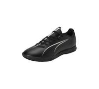 PUMA Unisex Ultra 5 Play IT Soccer Shoe, Black White, 11 UK