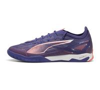 PUMA Unisex Ultra 5 PRO Court Soccer Shoe, Lapis Lazuli White-Sunset Glow, 11 UK