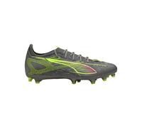 PUMA Unisex Ultra 5 PRO FG Soccer Shoe, Matte Aged Silver-Yellow Alert-Sun Struck, 9 UK