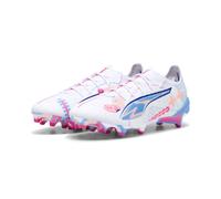 Puma Unisex ULTRA 5 ULTIMATE VOLUME UP FG Football Boots - White - Size UK 6