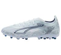 PUMA Unisex Ultra 6 Match Multi-Ground Football Boots, ICY Blue-PUMA White-Blue Jewel, 10 UK