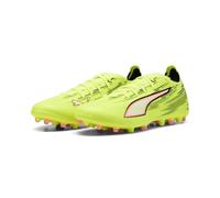 PUMA Unisex Ultra 6 Match Multi-Ground Football Boots, Yellow Alert-PUMA Black-Glowing Red-Lime Squeeze, 11 UK