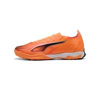 PUMA Unisex Ultra 6 Match Turf Football Boots, Heat Fire-PUMA Black-Glowing Red, 9 UK