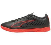 PUMA Unisex Ultra 6 Play IT Soccer Shoe, Black RED, 7 UK