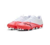 PUMA Unisex Ultra 7 Play Firm Ground/Artifical Ground Football Boots, Ultra Red-PUMA Black-PUMA White, 12 UK