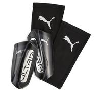 PUMA Unisex Ultra Flex Sleeve Soccer Shin Guards PUMA Black-PUMA Silver SS25 Medium