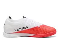 PUMA Unisex Ultra Nitro 7 Match Indoor Training Football Boots, Ultra Red-PUMA Black-PUMA White, 3.5 UK