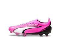 PUMA Unisex Ultra Ultimate Fg/Ag Football Boots, Poison Pink PUMA White PUMA Black, 7 UK