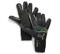 Puma Unisex ULTRA Ultimate Hybrid Adults Goalkeeper Gloves Black/green 8