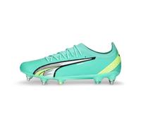 Puma Unisex ULTRA ULTIMATE MxSG Football Boots Adults - Green - Size UK 6.5