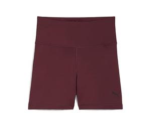 PUMA Unisex W Tad Essential Hw 5" Tight Knitted Shorts, Ruby Shimmer, XS EU