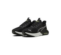 PUMA Unisex X-Cell NOVA FS Road Running Shoe, Black-Yellow Alert, 4.5 UK