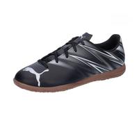 Puma Unisex Youth Attacanto It Jr Soccer Shoes, Puma Black-Silver Mist, 4 UK