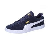 PUMA Club II JR Sneaker, Navy White Gold, 5 UK