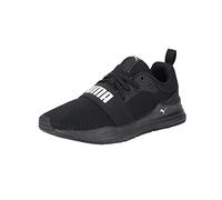 Puma Unisex Youth Puma Wired Run Jr Sneakers, Puma Black-Puma White, 4.5 UK