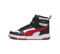 Puma Unisex Youth Rbd Game Jr Sneakers, Puma White-For All Time Red-Puma Black-Gold, 5.5 UK
