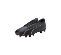 Puma Ultra Play Junior Firm Ground Football Boots 4 Black/Rose