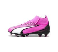 Puma Unisex Youth Ultra Pro Fg/Ag Jr Soccer Shoes, Poison Pink-Puma White-Puma Black, 2.5 UK
