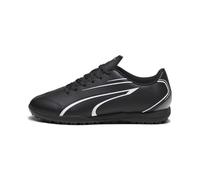 Puma Unisex Youth Vitoria Tt Jr Soccer Shoes, Puma Black-Puma White, 13 UK