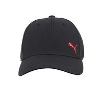 PUMA Unisex's Evercat Alloy Stretch Fit Cap Baseball, Black/Red, S-M