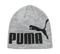 PUMA Unisex's Evercat Logo Beanie Hat, Gray/Black, One Size