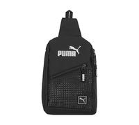 PUMA Unisex's Evercat Sidewall Sling Backpack, Black/Silver, One Size