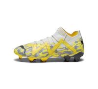 PUMA Unisex's Future Ultimate Fg/Ag Track Shoe, Sedate Grey Asphalt Yellow Blaze, 11.5 UK